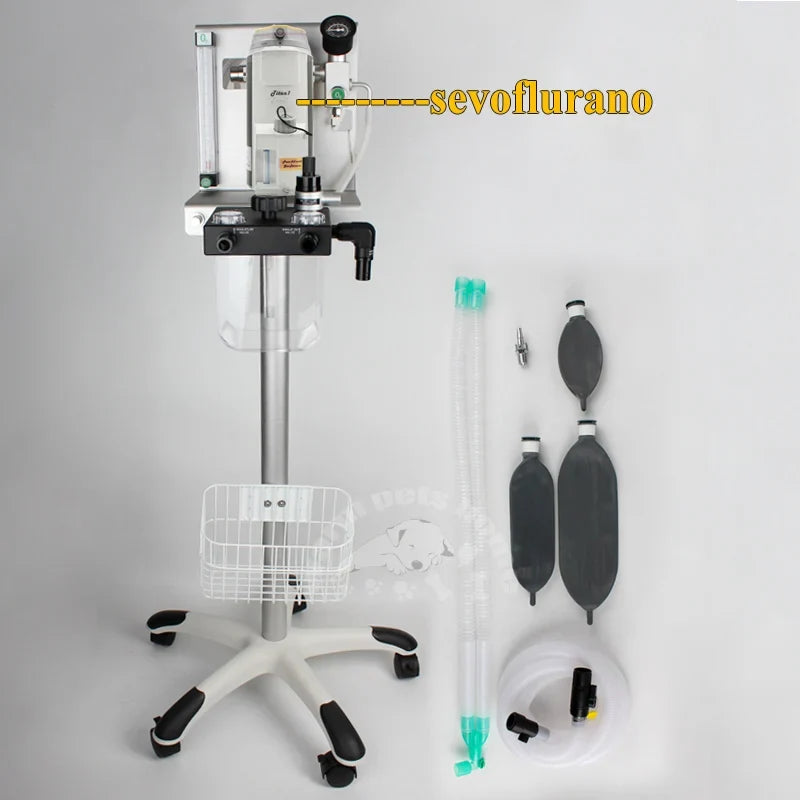 Anesthesia Ma with Cart Animal Cat & Dog Veterinary Equipment