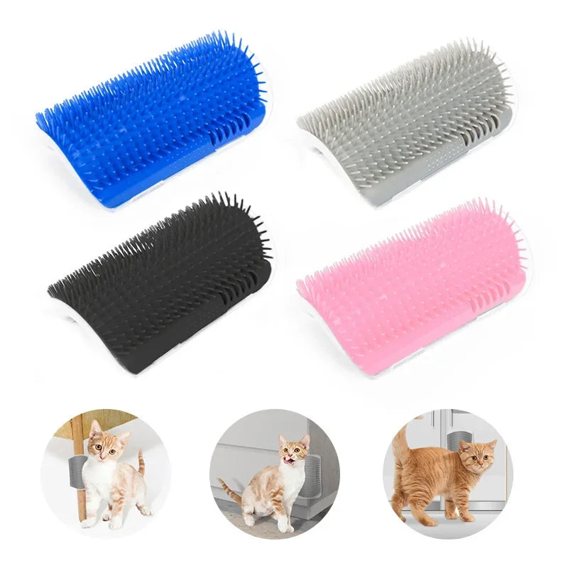 Wall Mount Corner Cat Self Groomer Comb - MyPetDollar.com