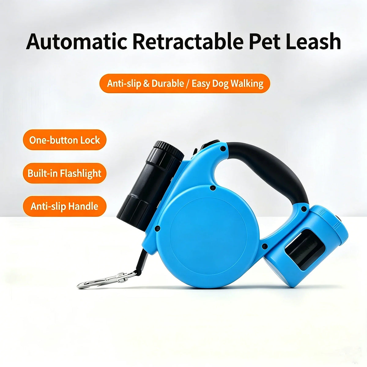 Durable Pet Leash, Nylon Retractable Dog Lead – Dog Leashes & Leads