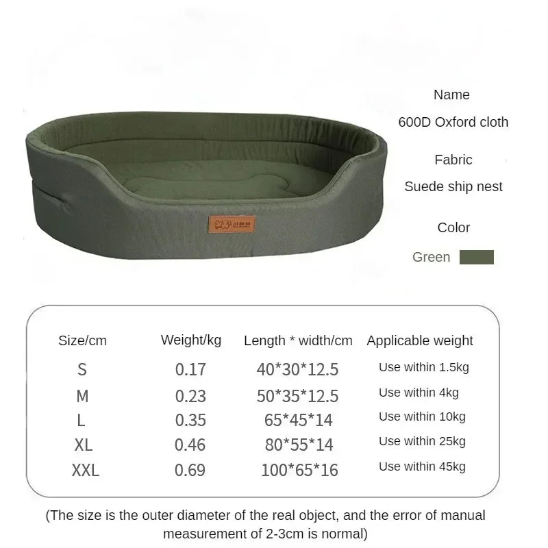 Double Sided Dog Bed Big Size Extra Large - MyPetDollar.com