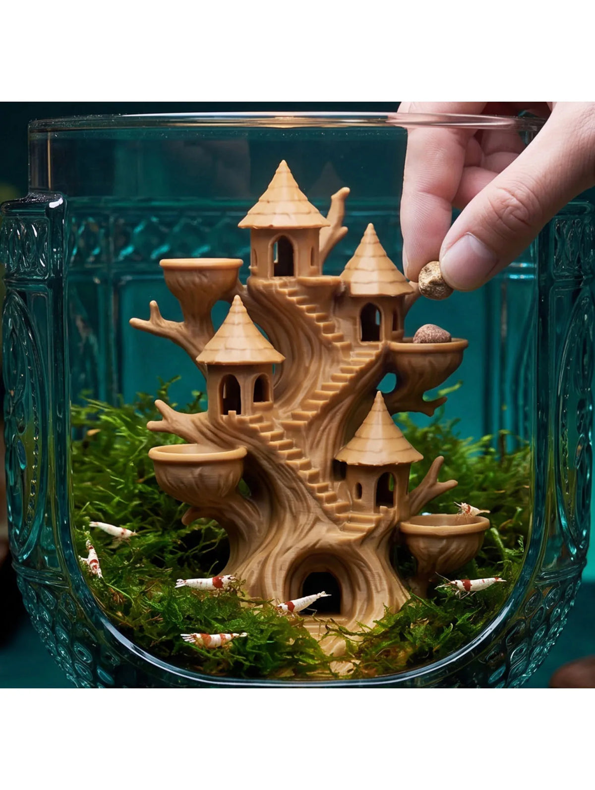 A Pok é mon ancient treehouse, tabletop - MyPetDollar.com