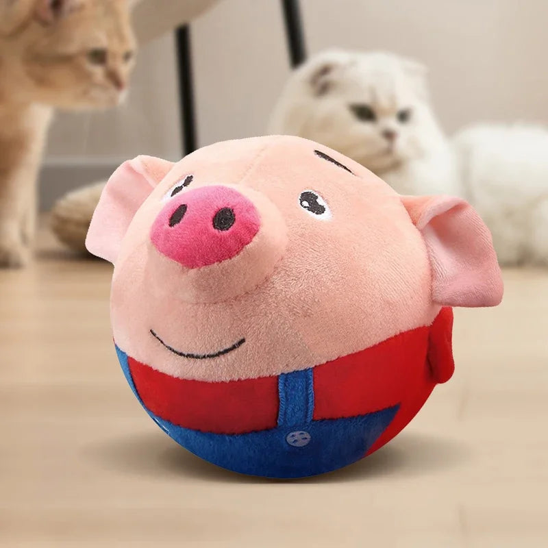 Music Vibration Bouncing Ball Bite Resistant - MyPetDollar.com