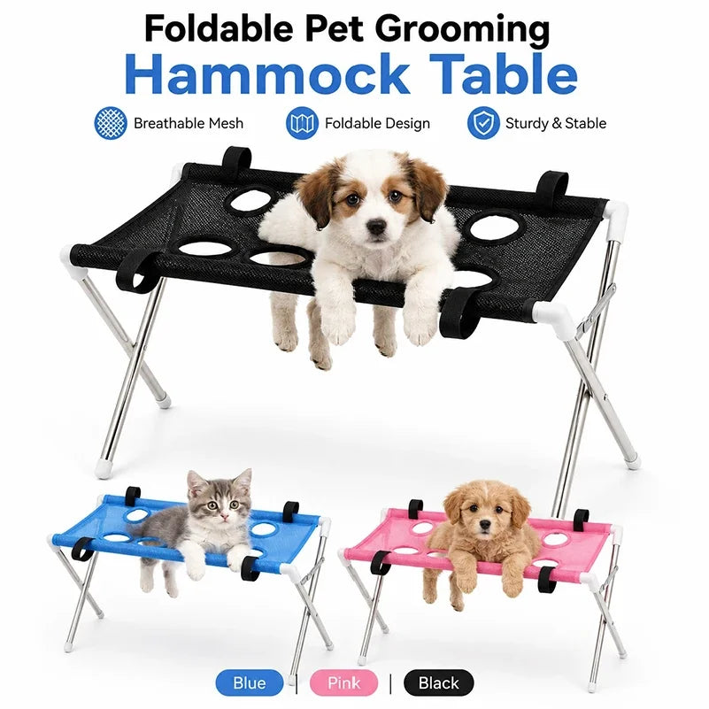 Portable Pet Grooming Bath Suspended Bed - MyPetDollar.com