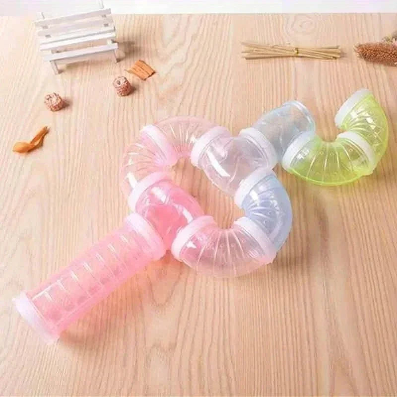 Hamster Plastic Tube DIY External Bathroom - MyPetDollar.com