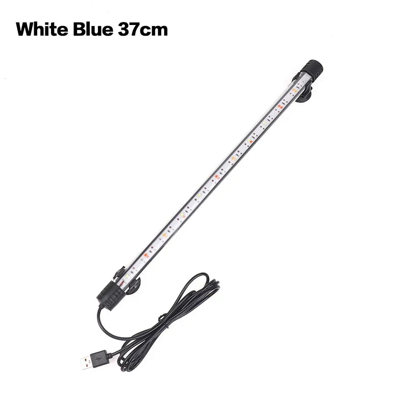 17-47cm USB Plug Aquarium Light LED Waterproof Fish Tank – 8 Colors