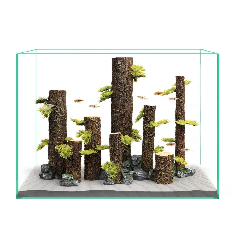 Fish Tank Resin Sinking Wood Aquarium - MyPetDollar.com