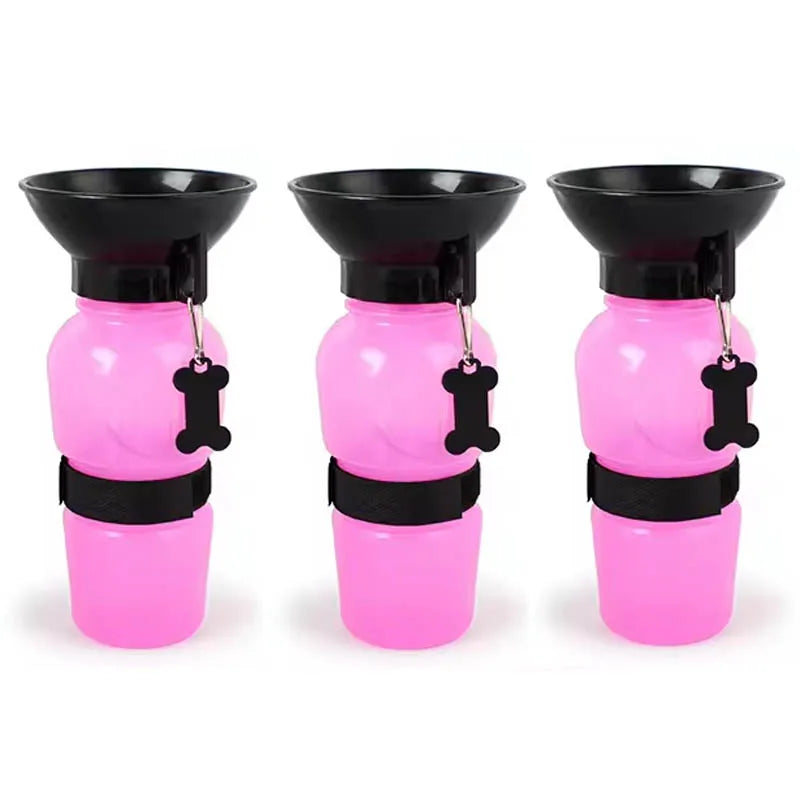 500ml Outdoor Squeeze Portable Dog Water Bottle – 9 Colors