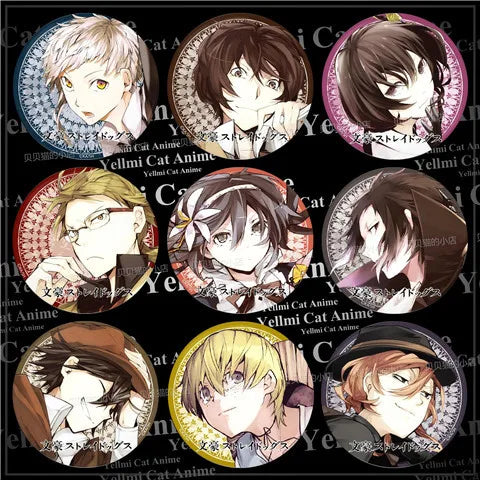 Anime Badge Bungo Stray Dogs Edogawa Ranpo - MyPetDollar.com