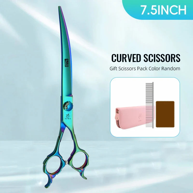Fenice Jp440c 7 7.5 Inch Professional Dogs Grooming Scissors – 10 Colors