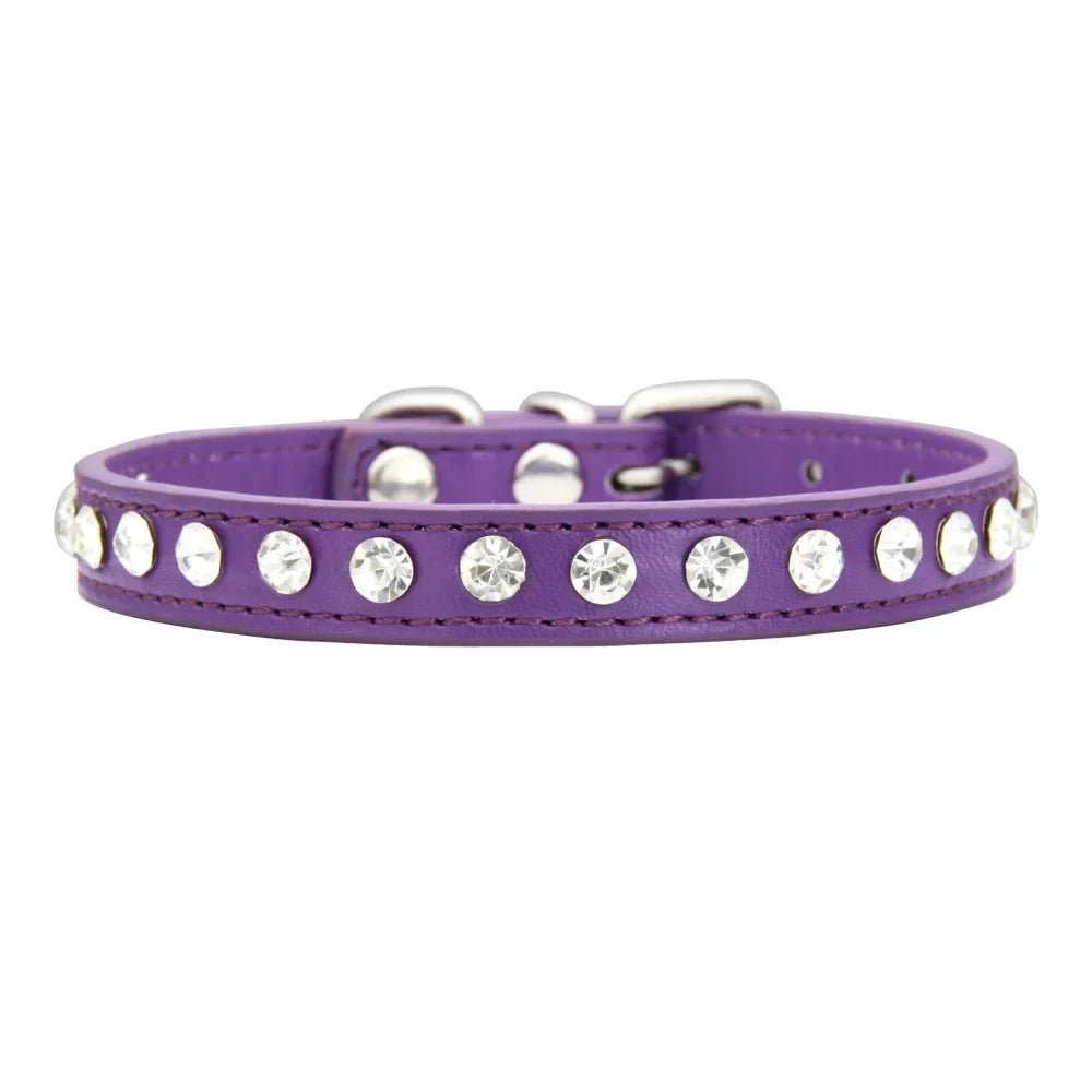 Personalized Rhinestones Dog Collar 16 - MyPetDollar.com