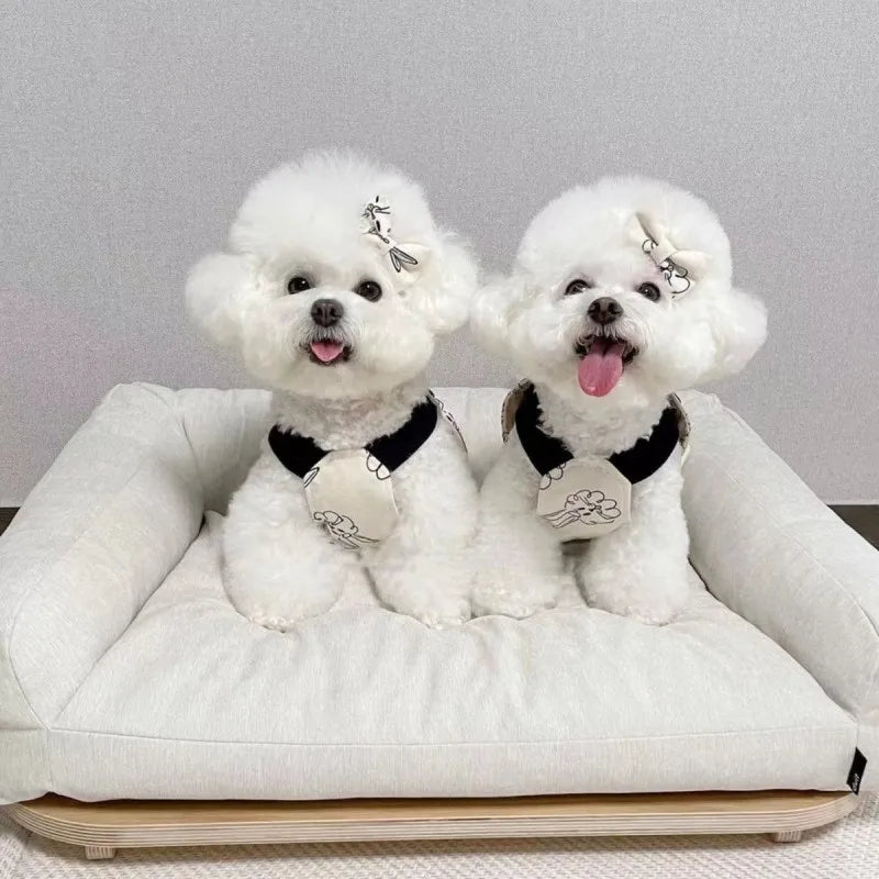 Pet Dog Jumpsuits for Rabbit Print Dog Sling - MyPetDollar.com