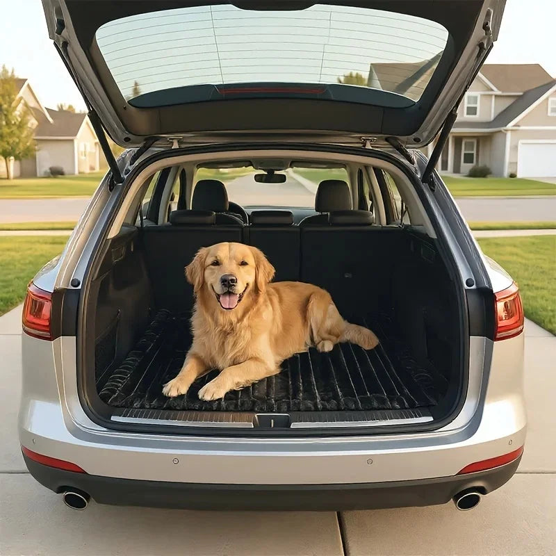 Summer Cool Soft Striped Plush Dog Bed Mat - MyPetDollar.com