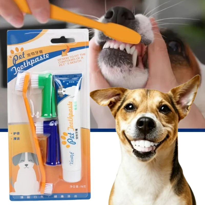 Universal Toothpaste Toothbrush Set Dog Gum - MyPetDollar.com