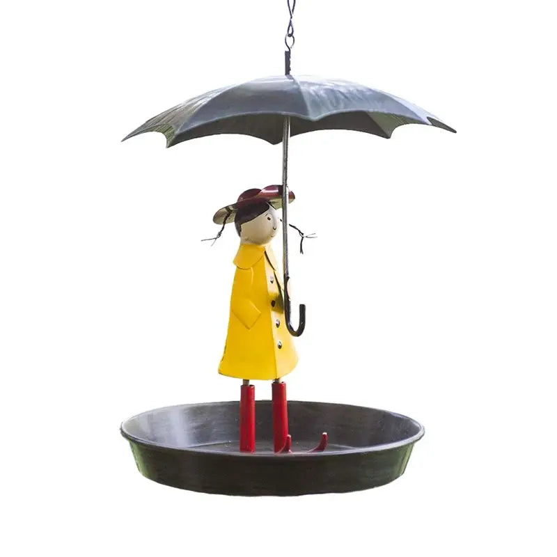 Practical-Girls Bird Feeder With Umbrella - MyPetDollar.com