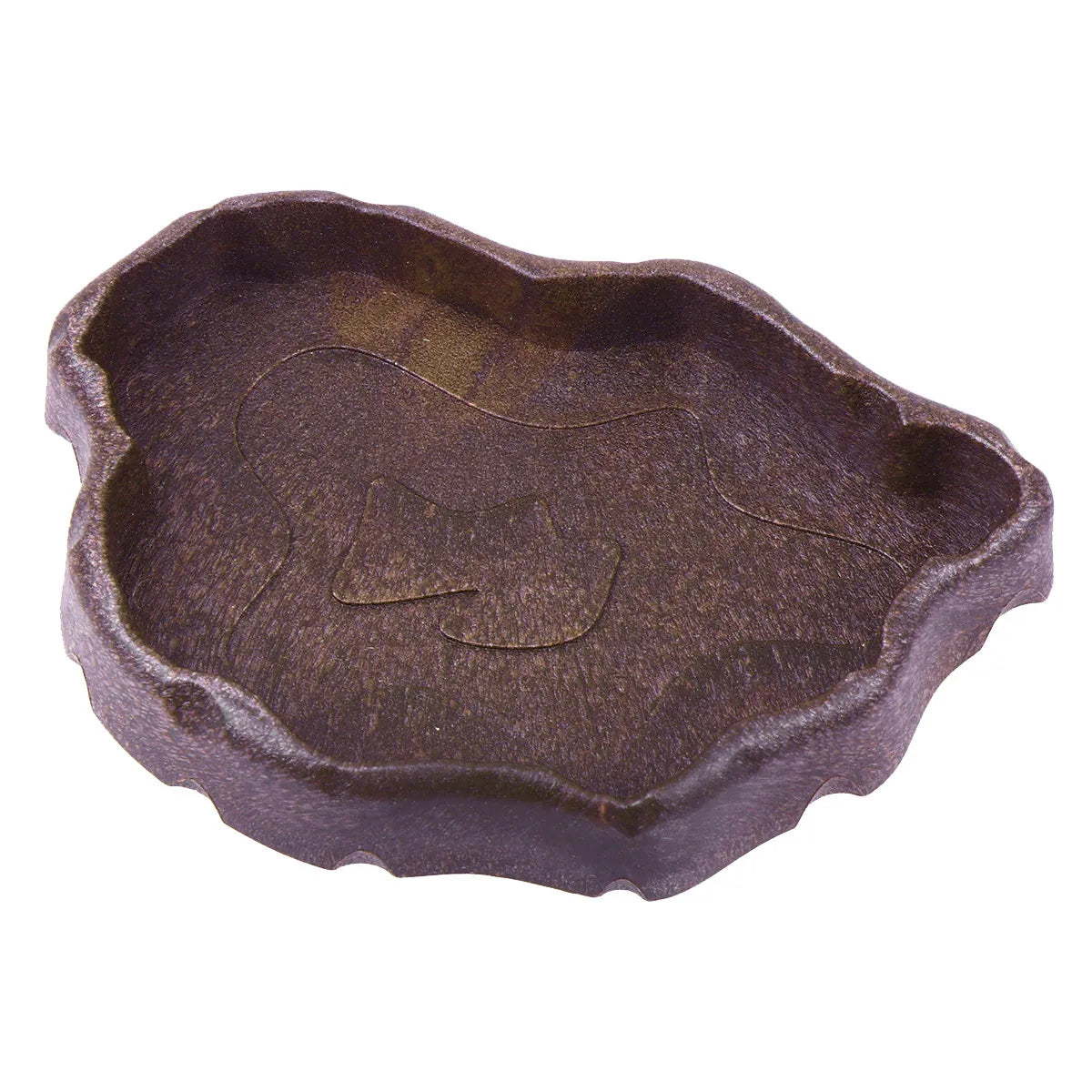 Reptile Resin Food Dish Coffee Size S Small - MyPetDollar.com