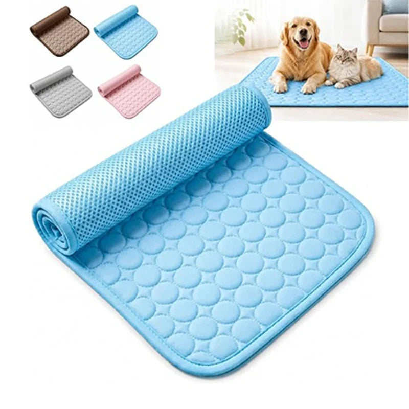 Summer Cooling Dog Cat Ice Pad Mat Pet Ice - MyPetDollar.com