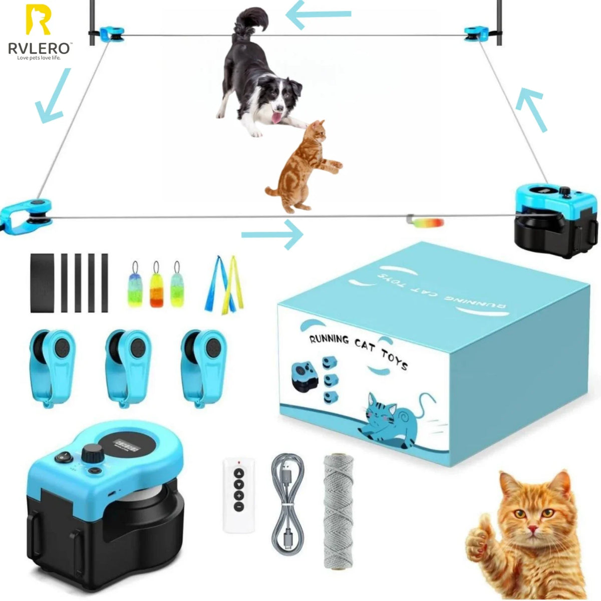 Smart Cat Toys for Indoor Cats Interactive - MyPetDollar.com