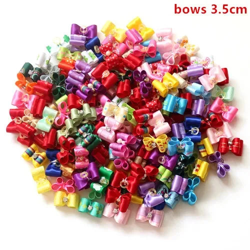 Pet Accessories Dog Bows Hair Samll
