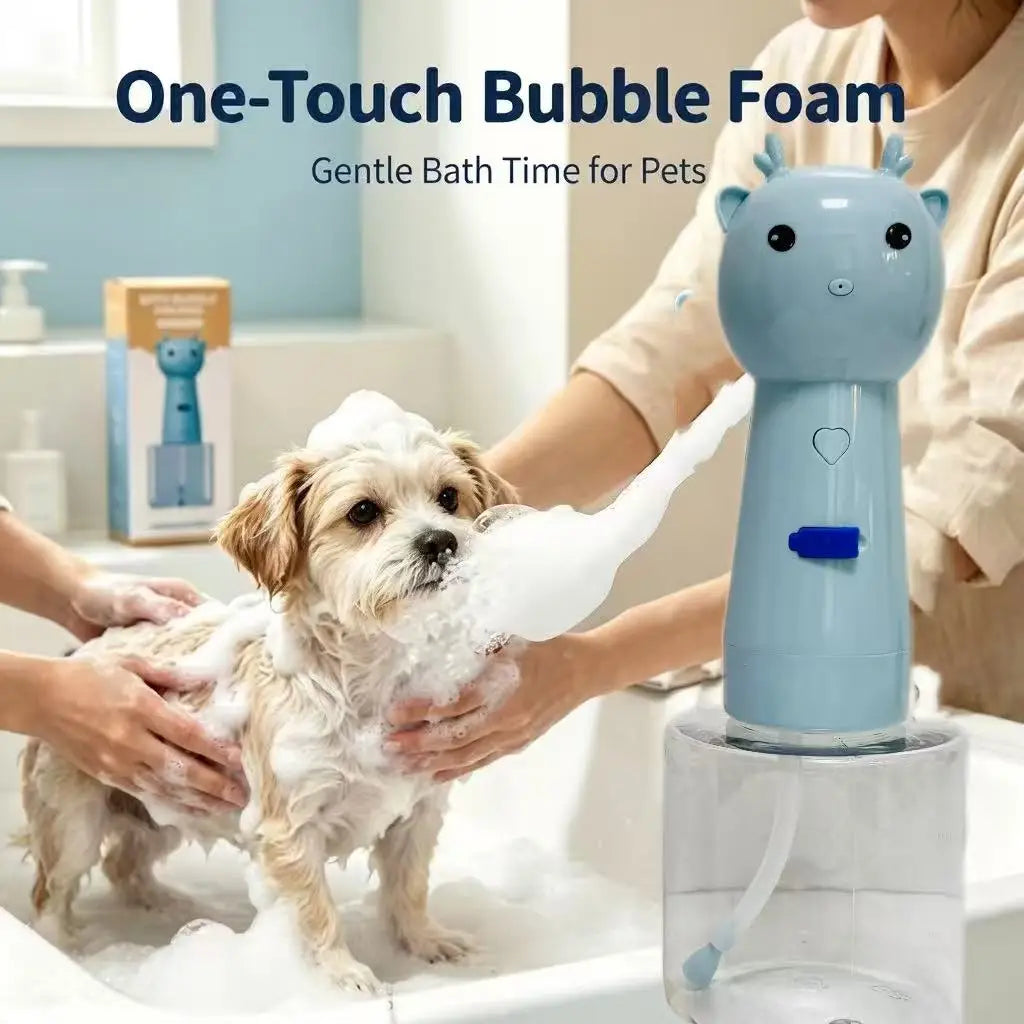 Cute Deer Pet Foam Maker One Button Auto - MyPetDollar.com