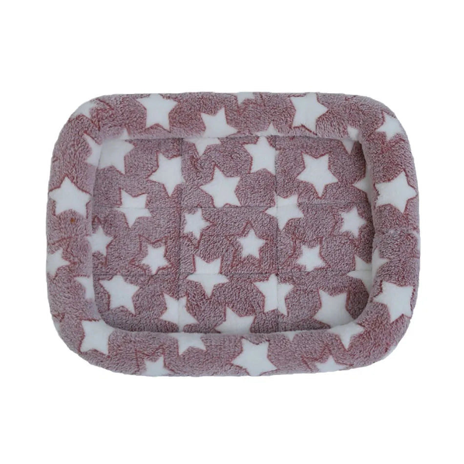 Soft Plush Square Dog Bed Mat Beds for Dogs - MyPetDollar.com