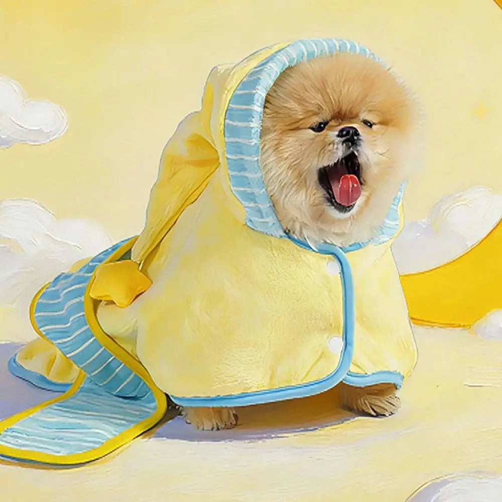 Cute Quick-drying Dog Bathrobe Soft - MyPetDollar.com