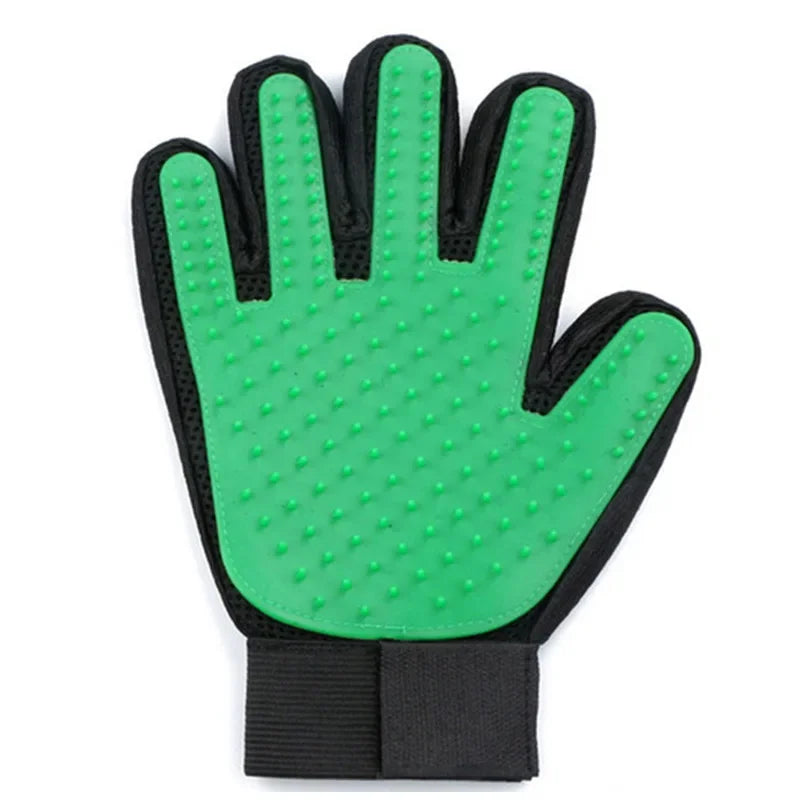 Pet Grooming Glove Gentle Efficient Pet Hair - MyPetDollar.com