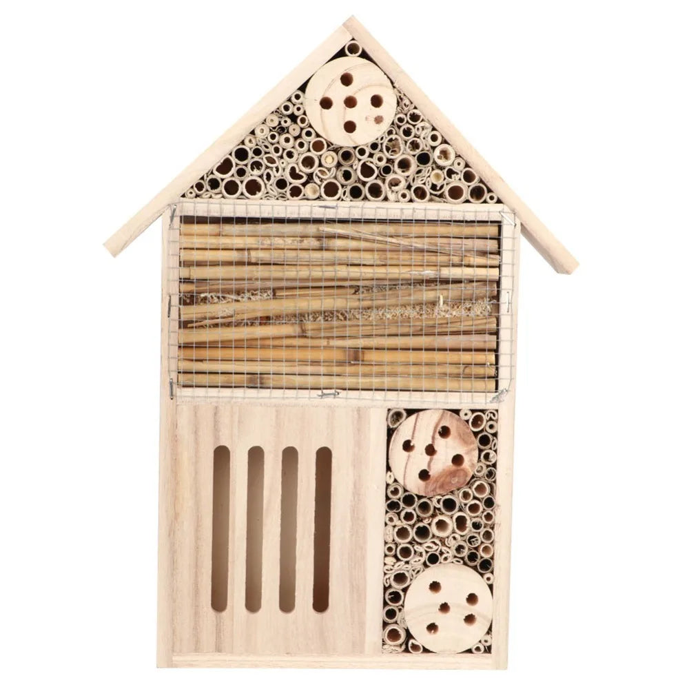 Candlenut Wood Wooden Small Garden Fauna Home