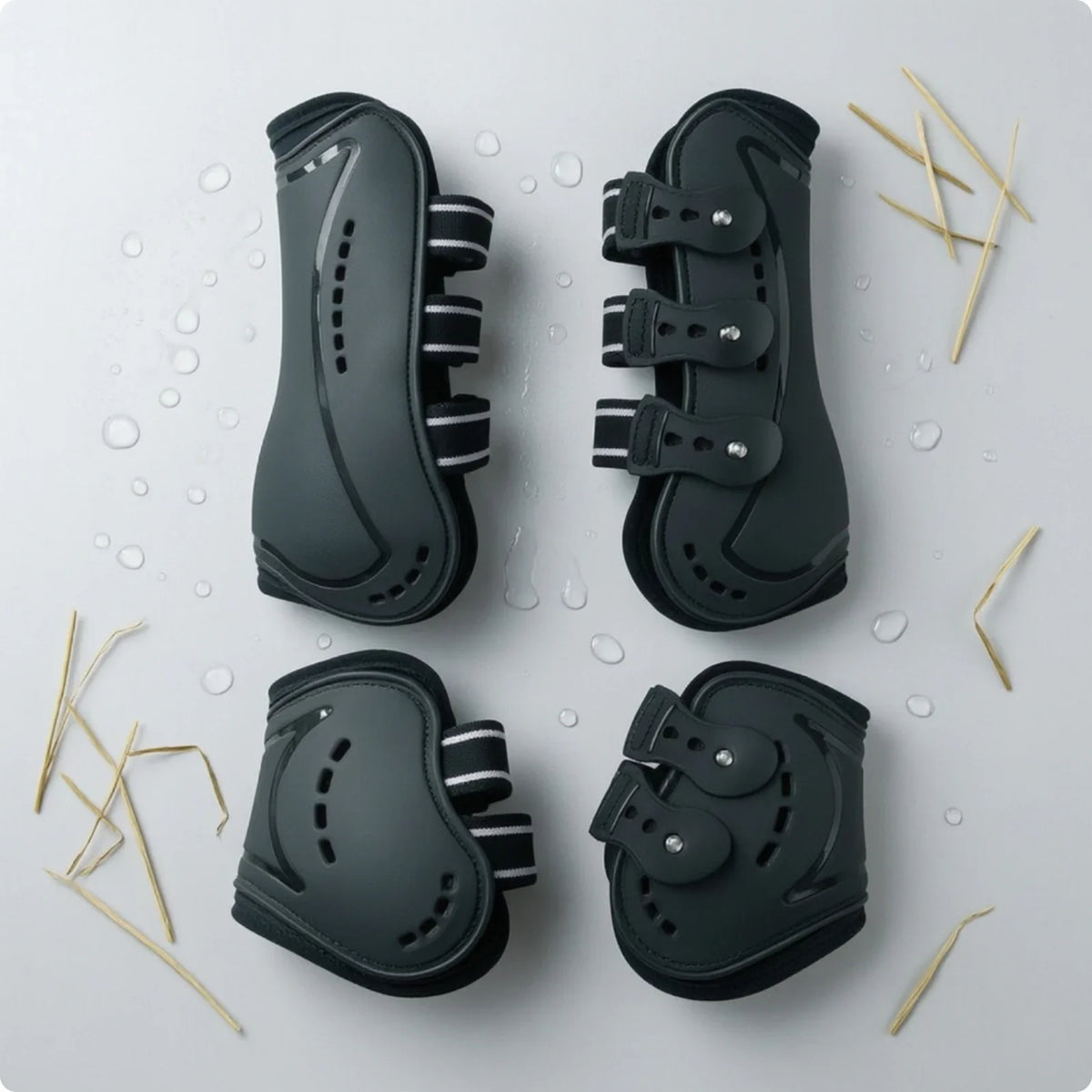 4 Pieces Tendon Boots Breathable Horse Boots - MyPetDollar.com