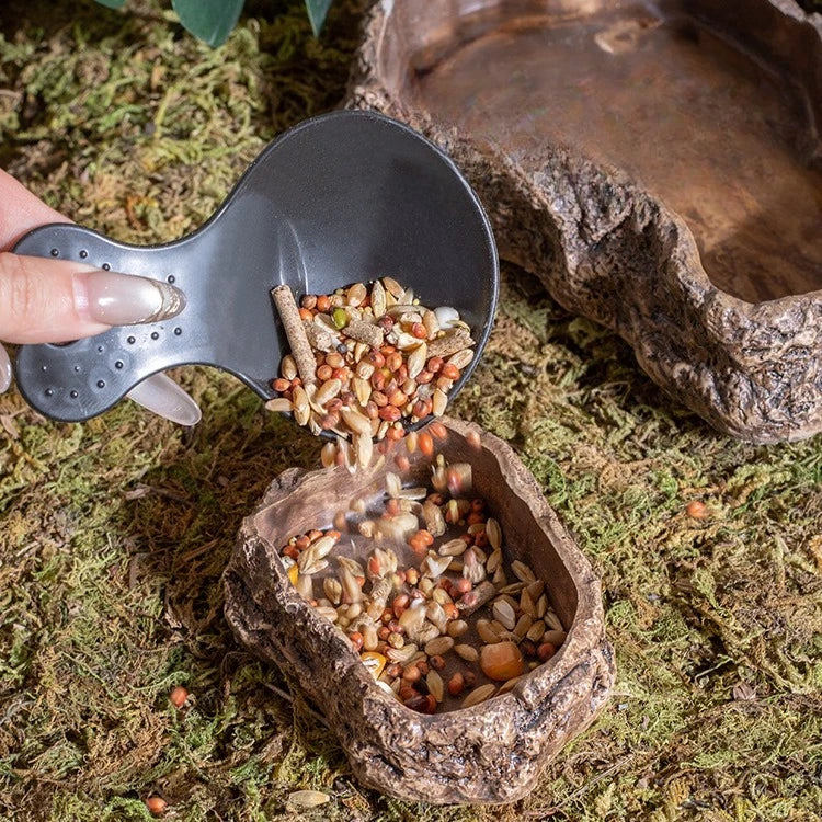 Natural Rock Reptile Water Dish & Food Bowl - MyPetDollar.com