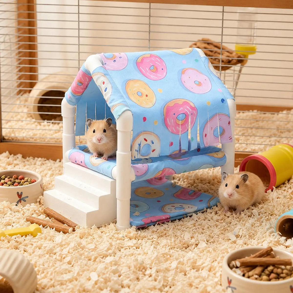 Guinea Pig Hideout Accessories Multifunctional Pets Nest – Small Pet Supplies