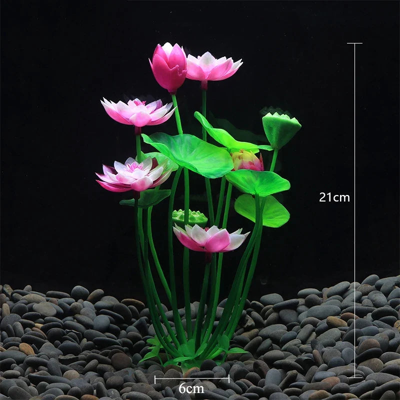 Artificial Aquarium Decor Plants Plastic - MyPetDollar.com