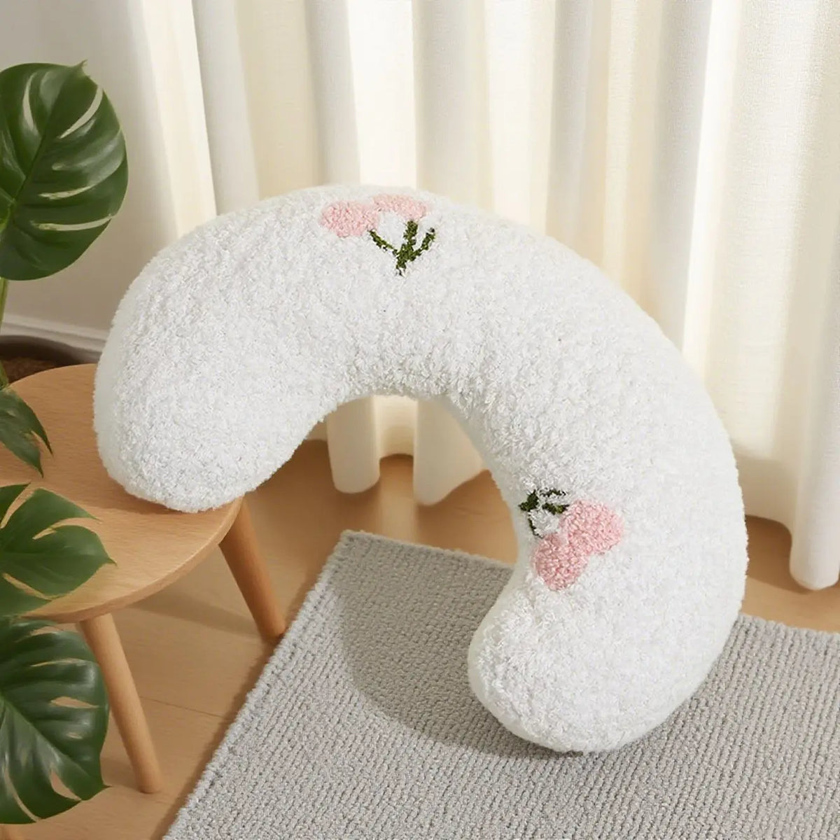 Plush Pet U-shaped Neck-supporting Sleeping Pillow