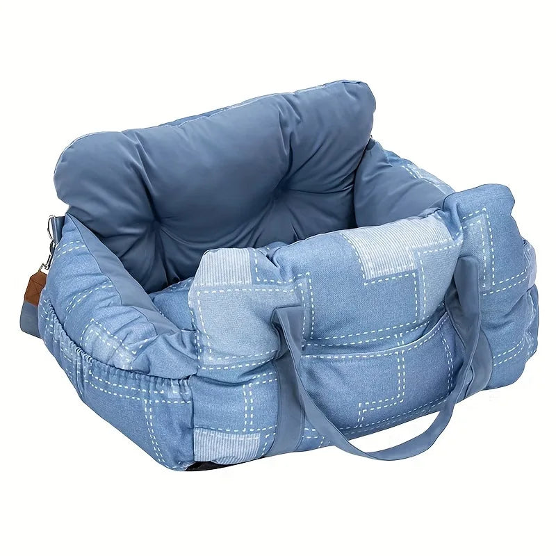Dog Car Seat with Safety Belt - Non-Slip Pet - MyPetDollar.com