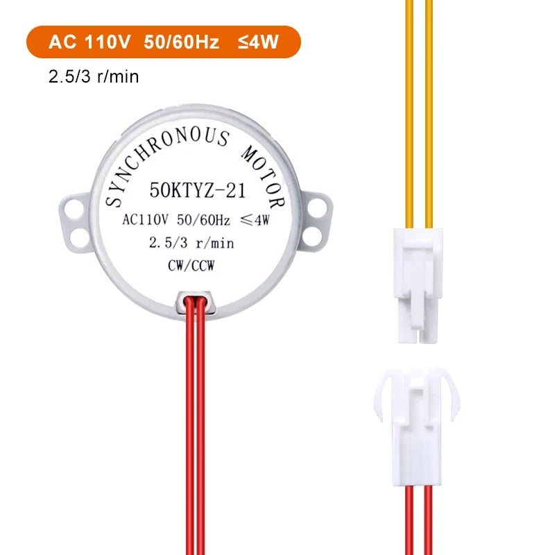 110v 220v Ac12v Egg Turning Motor 50hz Incubator Automatic – 3 Colors