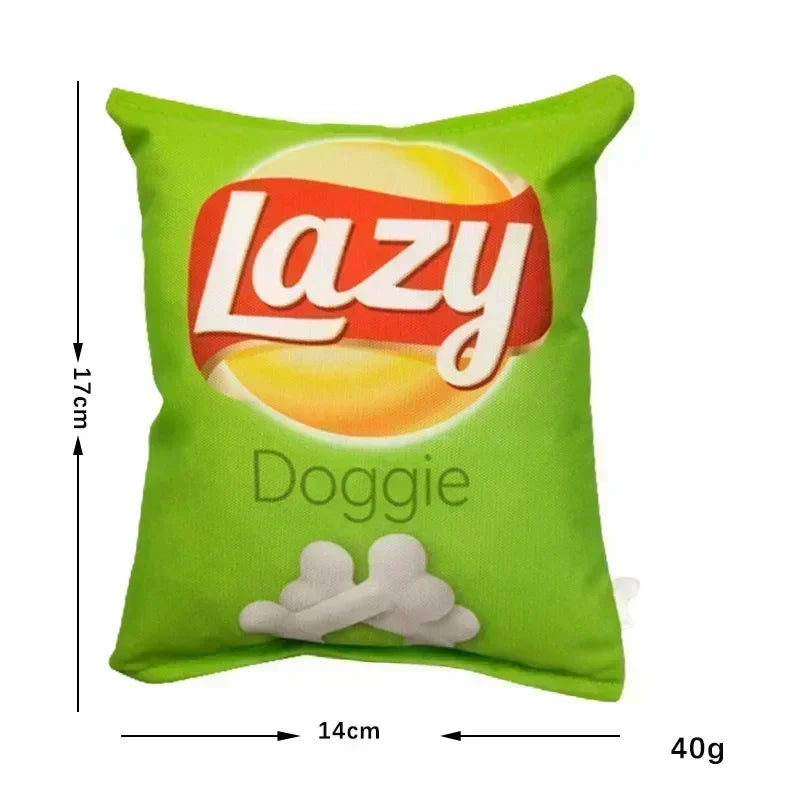Potato Chip Pouch Funny Dog Toys – Dog Supplies