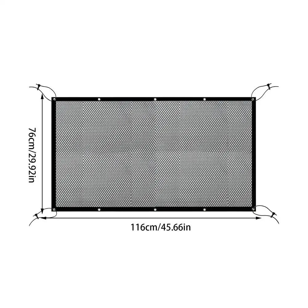 116x76cm Dog Net Adjustable Truck Divider Back Seat