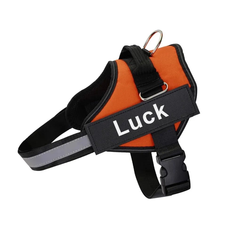 Dog Harness Vest ID Patch Customized - MyPetDollar.com