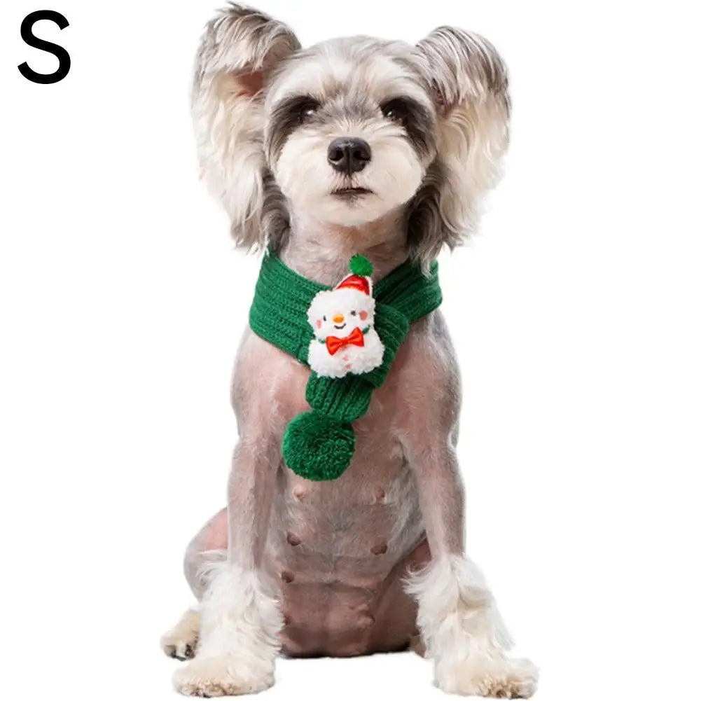 Knitted Pet Scarf Christmas Holiday Dog - MyPetDollar.com