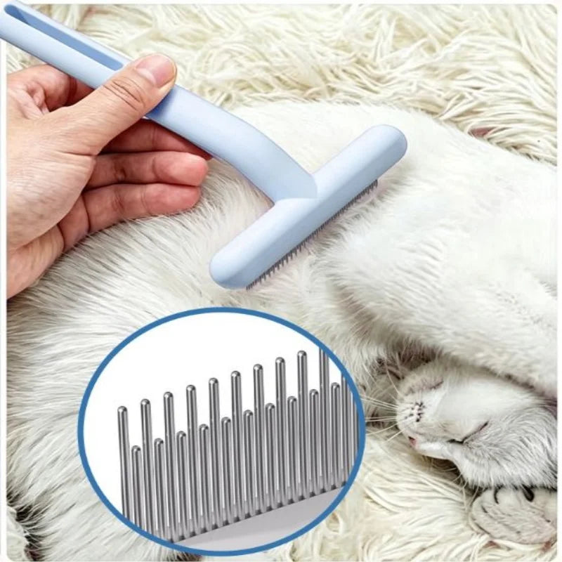 3‑in‑1 Pet Grooming Comb Dog Cat Deshedding - MyPetDollar.com