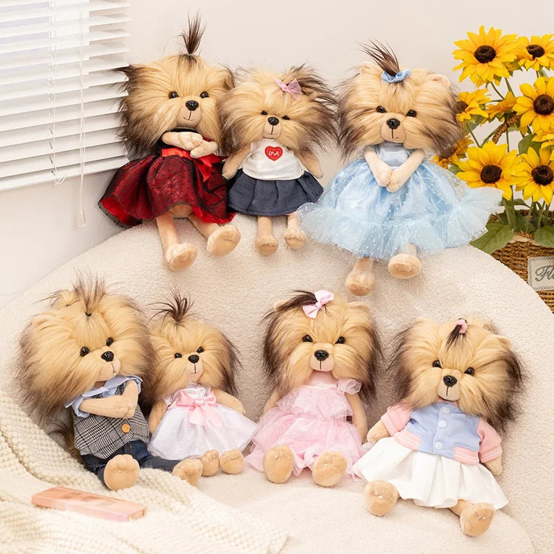 Cute Lion's Head Puppy Plush Toys Soft - MyPetDollar.com