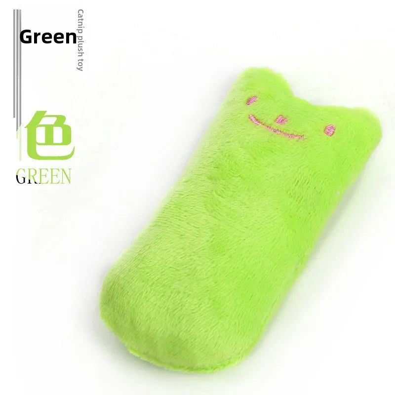 Pet Plaything with Expression, Thumb Plush Mint
