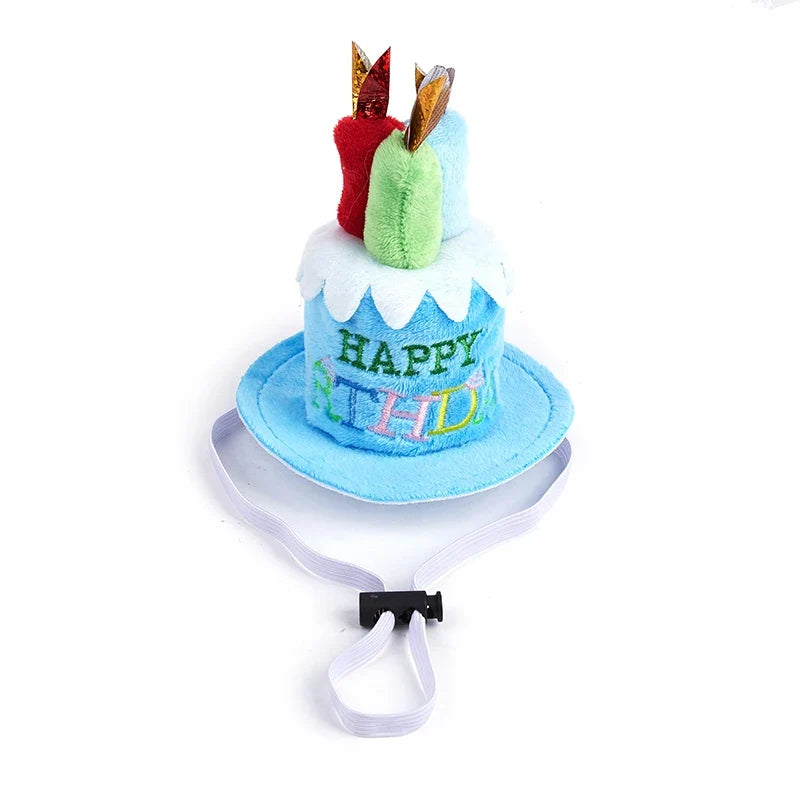 Booteely Dog Hat for Birthday Party Adjustable