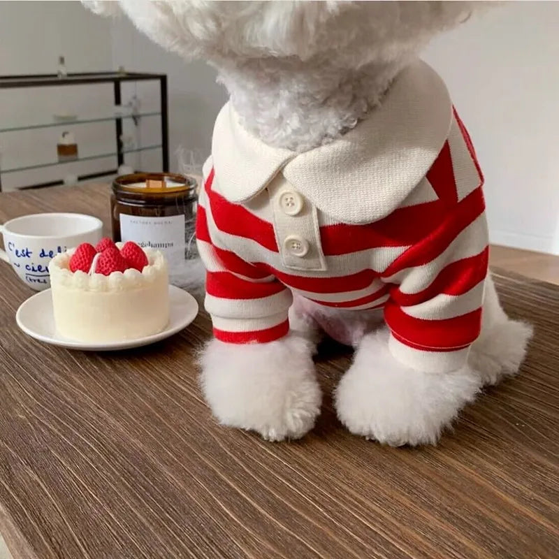 New Pet Dog Polo Shirt Dog Cool Clothes Soft - MyPetDollar.com