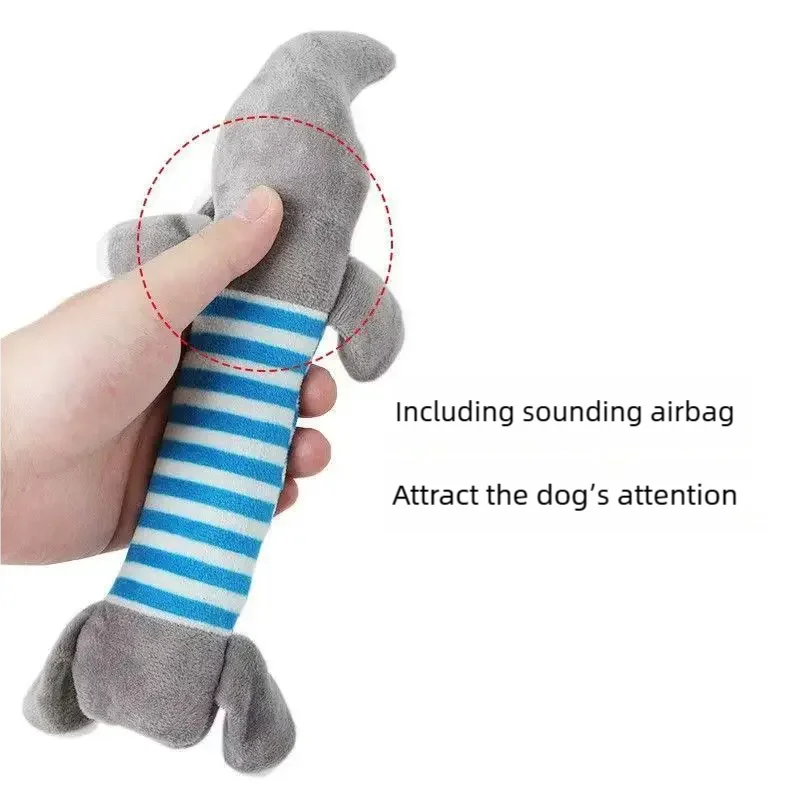 Puppy Squeaker Squeaky Plush Bone Dog Toy - - MyPetDollar.com
