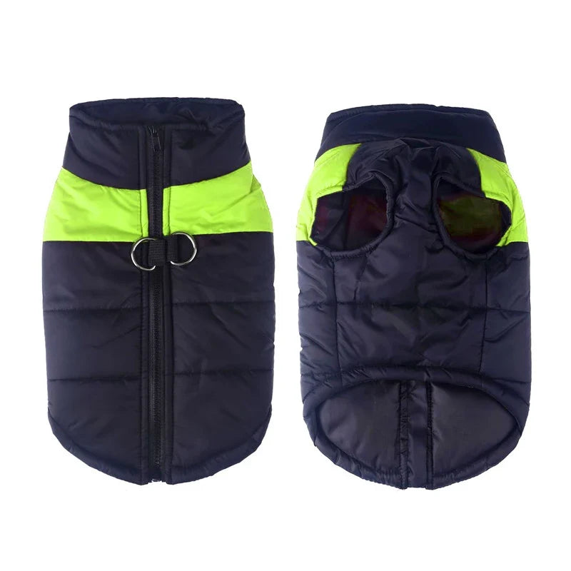 Big Dog Clothes Winter Warm Pet Vest Jacket - MyPetDollar.com
