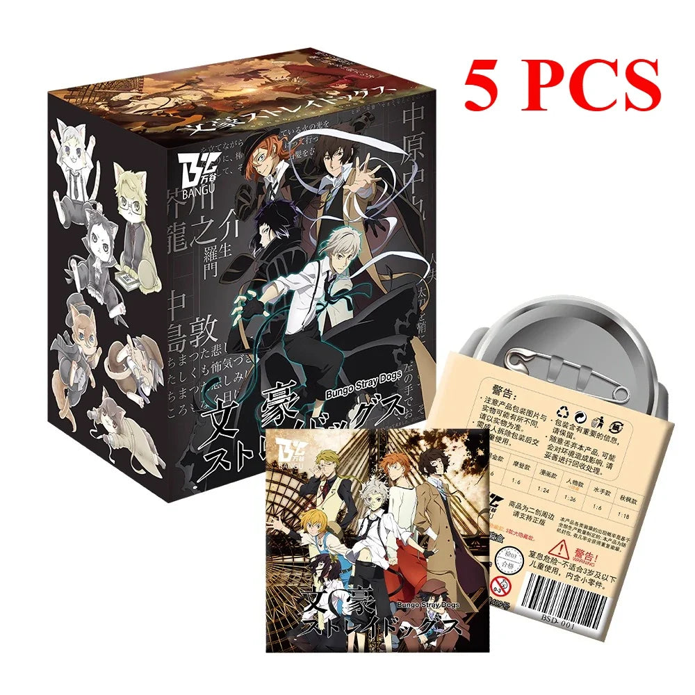 Bungo Stray Dogs Figure Anime Lapel Pins Brooches Manga Acg – 2 Colors