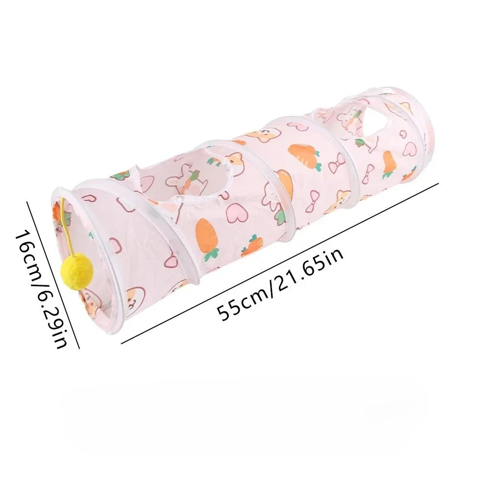 Carrot Shaped Hamster Hideout Foldable Ferret Plaything – Small Pet Supplies
