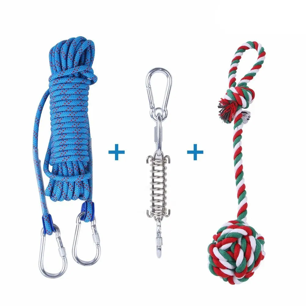 Bite Resistant Dog Spring Pole Toys 5M - MyPetDollar.com