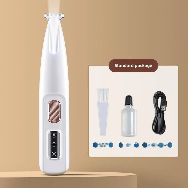 Home Use Pet Grooming Clippers Dog & Cat LED Light