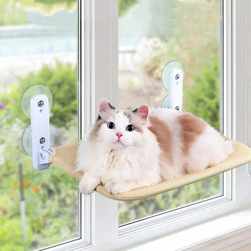 Cat Hammock Super Suction Cup Swing Winter - MyPetDollar.com